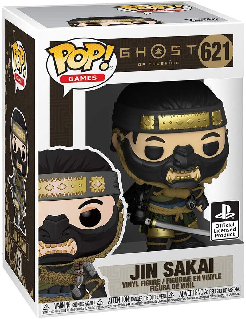 Funko 49041 POP Games: Ghost of Tsushima-Jin Sakai Collectible Toy