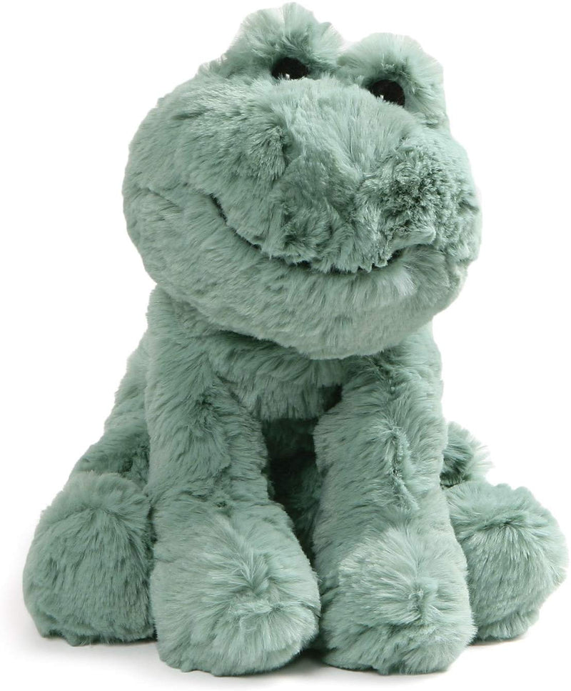 GUND Cozys Collection Frog Stuffed Animal Plush, Pale Olive, 8"