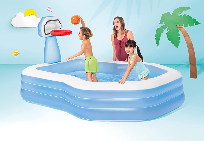 Intex Shootin' Hoops Swim Center Family Pool