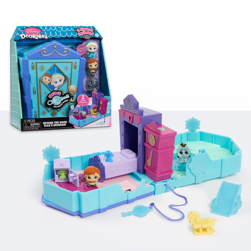 Disney Doorables Beyond the Door Elsa’s Bedroom Playset