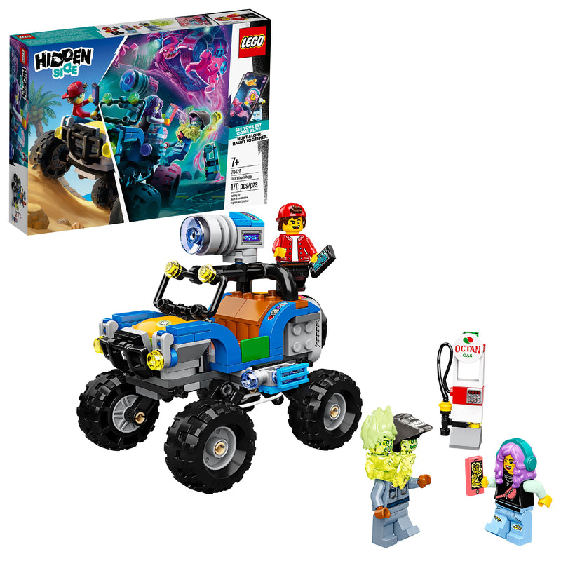 LEGO Hidden Side Jack's Beach Buggy 70428 Augmented Reality (AR) Play Experience for Kids (170 Pieces)