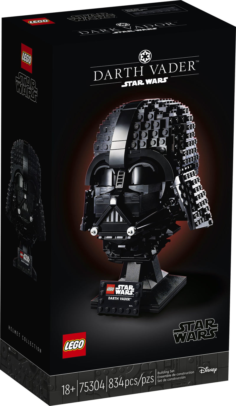 LEGO Star Wars Darth Vader Helmet 75304 Collectible Building Toy (834 Pieces)