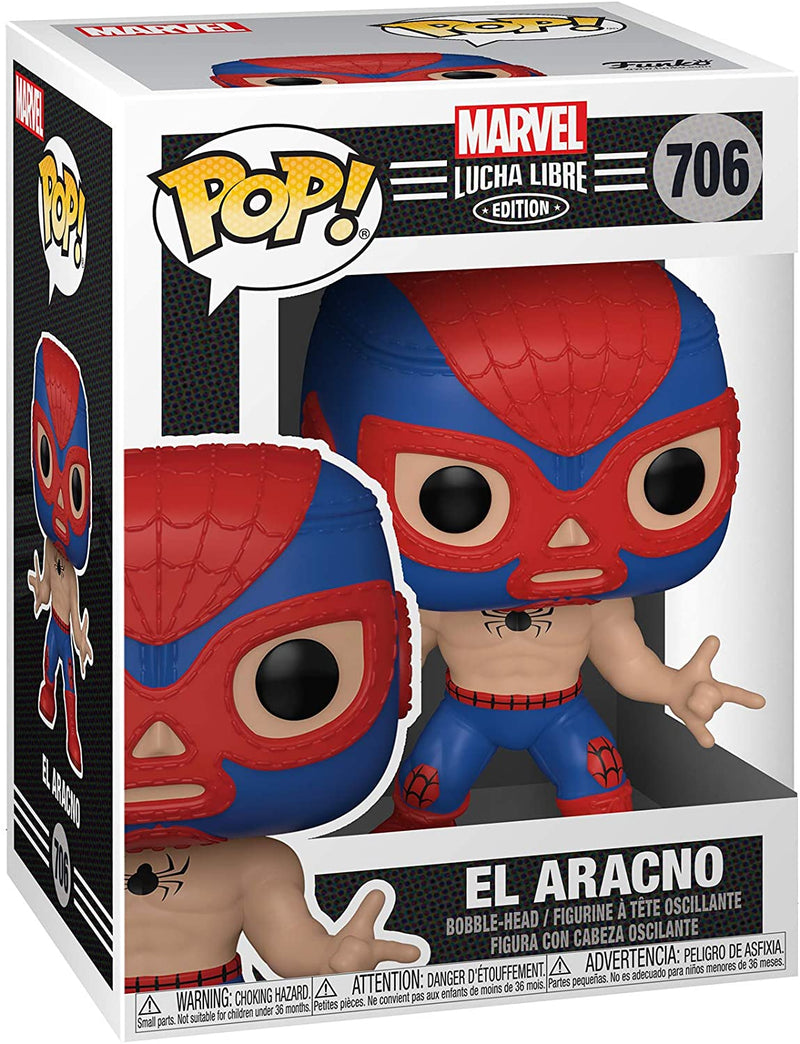 Funko POP! El Aracno - Spider-Man (Marvel Luchadores)