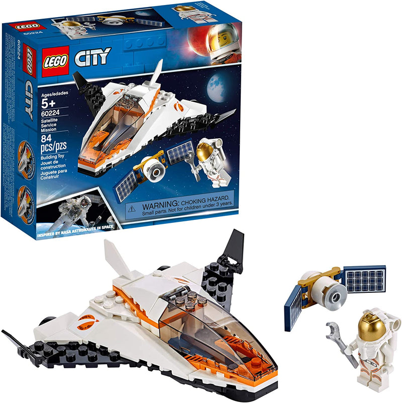 LEGO City Satellite Service Mission 60224 Building Kit (84 Pieces)