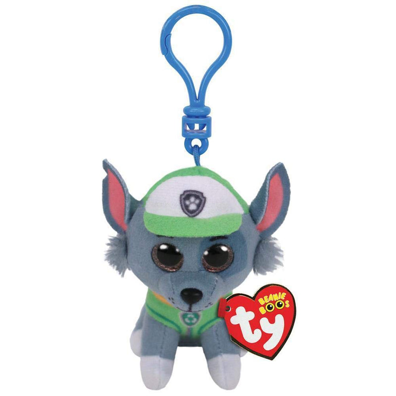 TY Beanie Boos Paw Patrol Rocky (Plastic Key Clip)