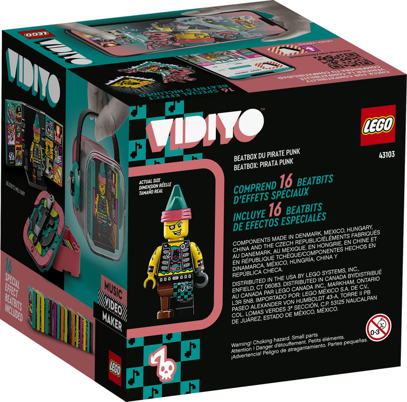 LEGO VIDIYO Punk Pirate BeatBox 43103 Building Toy (73 Pieces)