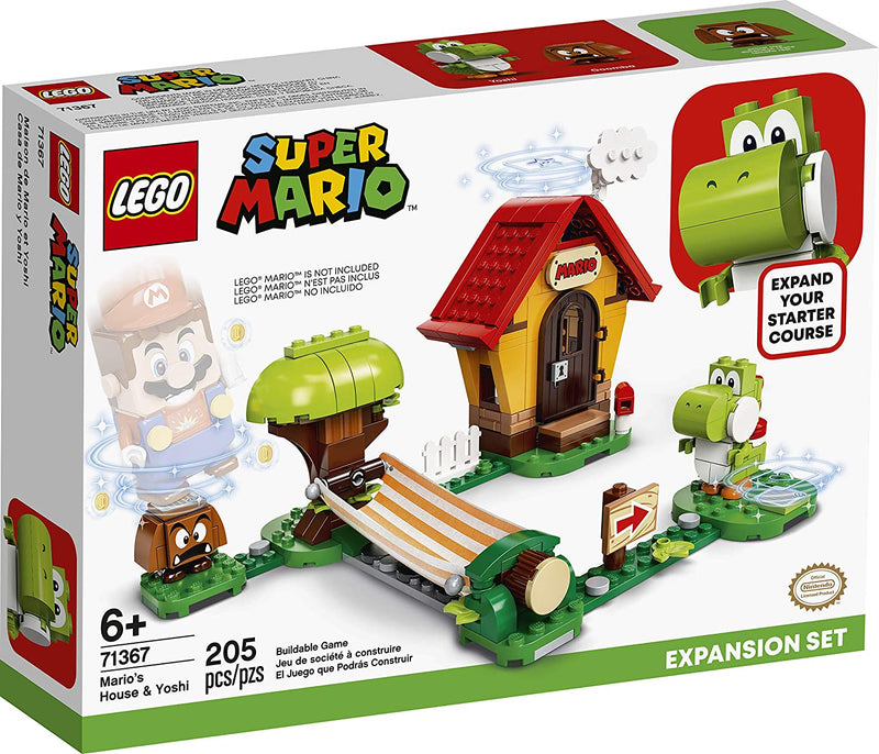 LEGO Super Mario Mario’s House & Yoshi Expansion Set 71367