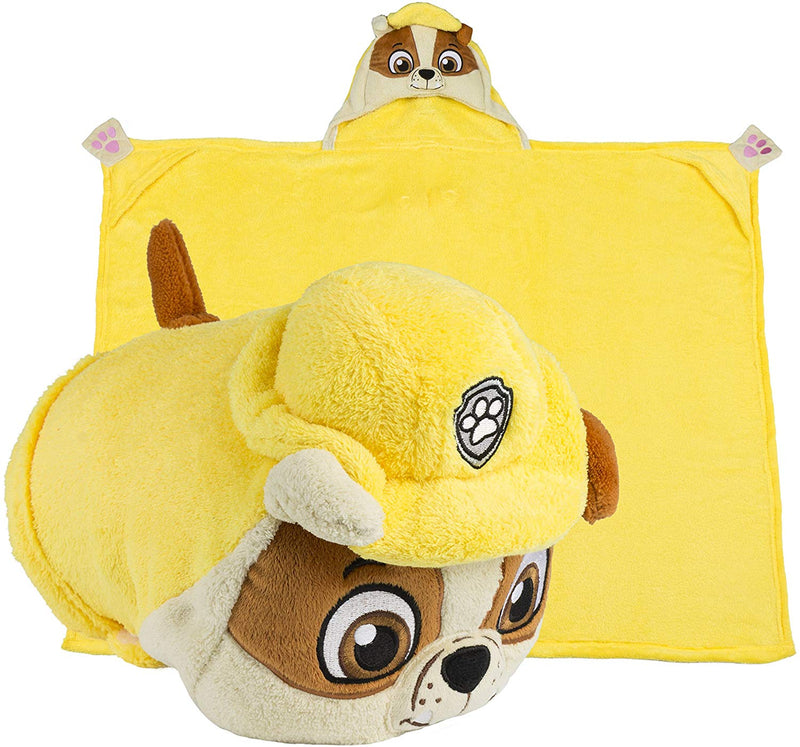 Paw patrol hooded discount blanket