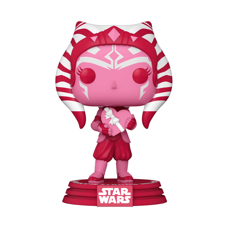 Funko Pop! Star Wars: Valentines - Ahsoka Vinyl Bobblehead