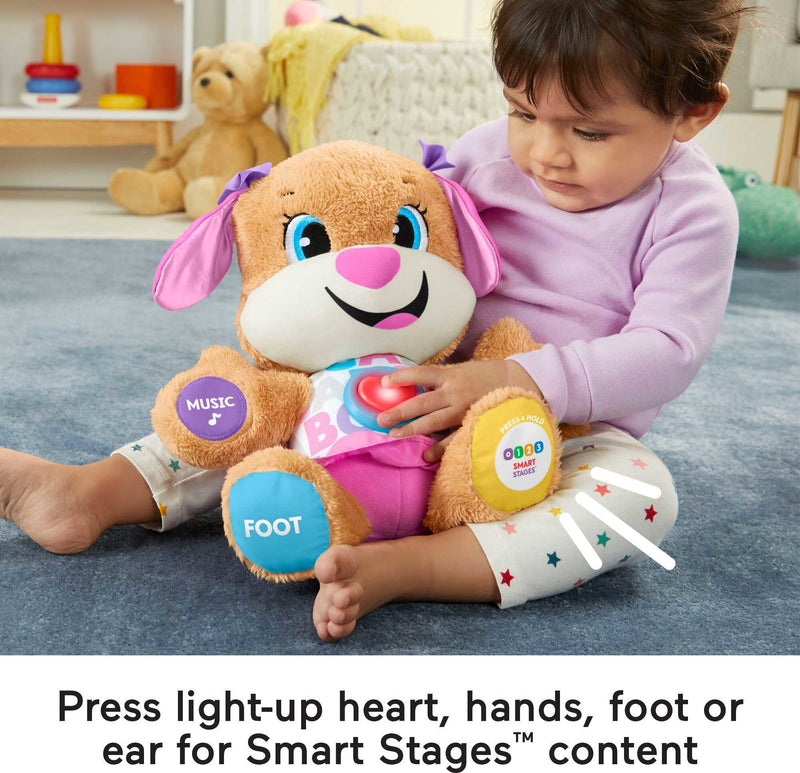 Fisher-Price Laugh & Learn Smart Stages Sis with 75+ Songs & Sounds