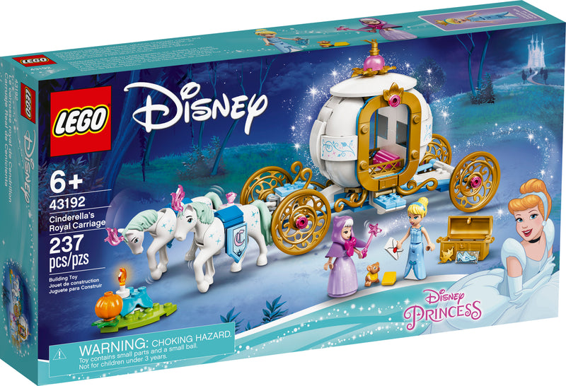 LEGO Disney Cinderella’s Royal Carriage 43192; Creative Building Toy