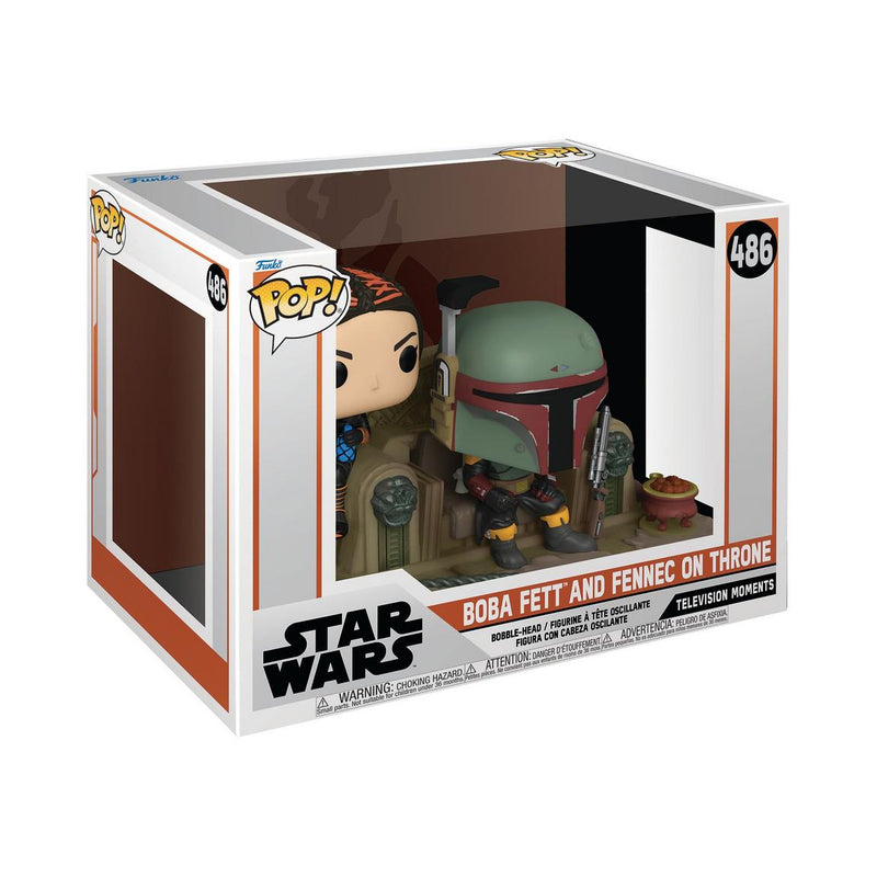 Funko Pop! Moment: Mandalorian - Boba Fett & Fennec Shand Vinyl Bobblehead