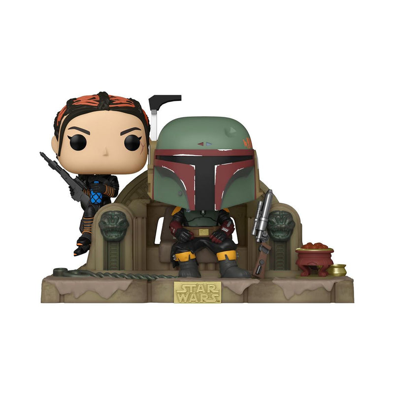 Funko Pop! Moment: Mandalorian - Boba Fett & Fennec Shand Vinyl Bobblehead