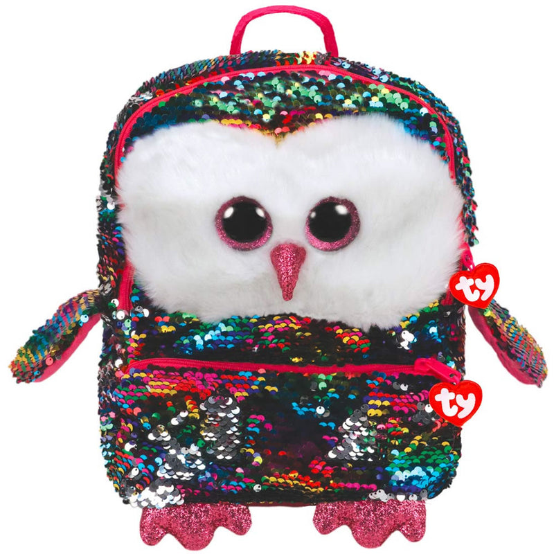 Ty Fashion Sequin Backpack - Owen the Owl