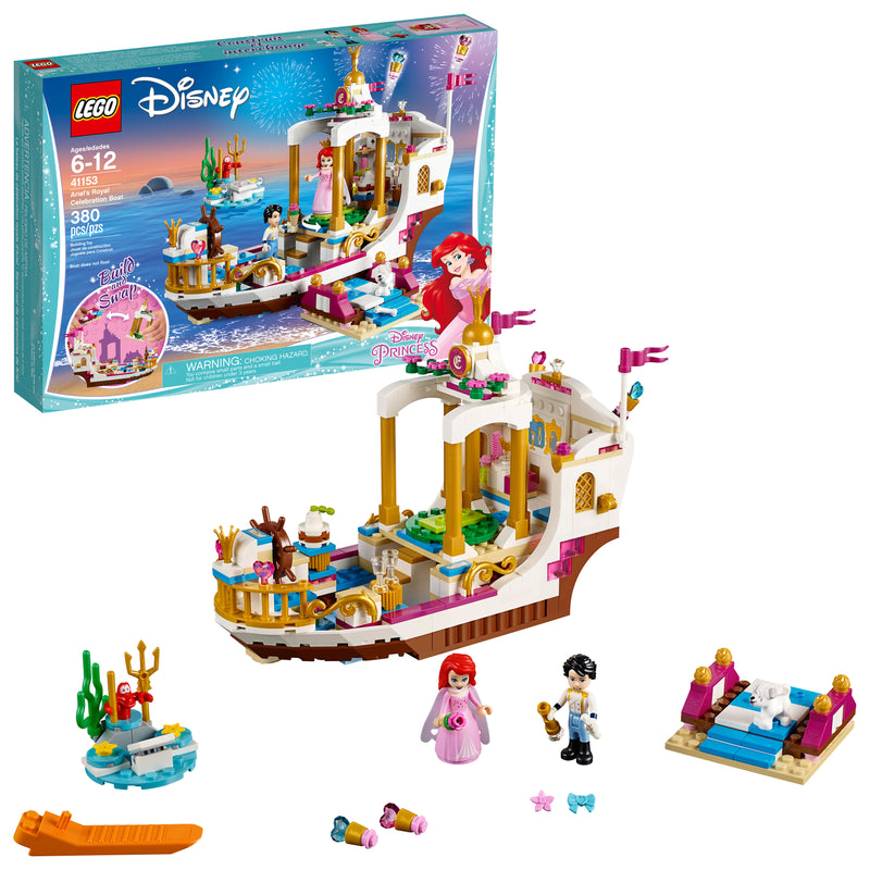 LEGO Disney Princess Ariel's Royal Celebration Toy Boat 41153