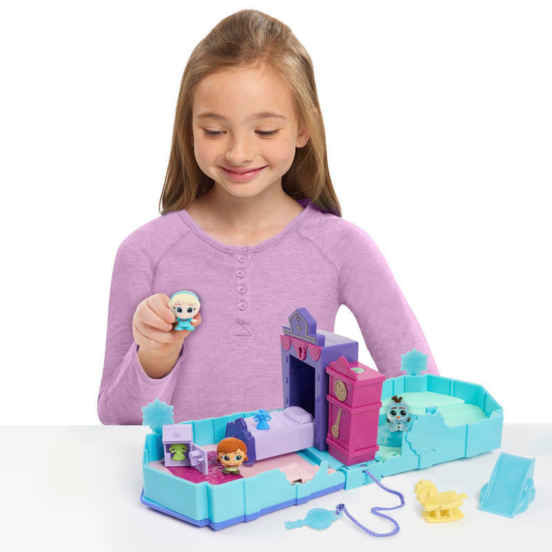 Disney Doorables Beyond the Door Elsa’s Bedroom Playset