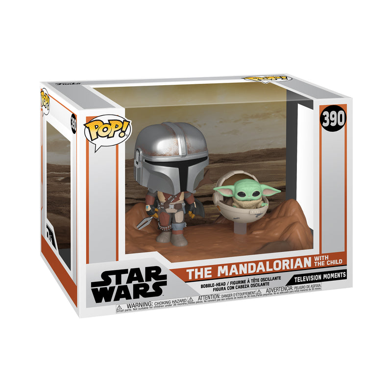 Funko POP! Moment: The Mandalorian - Mandalorian & Child