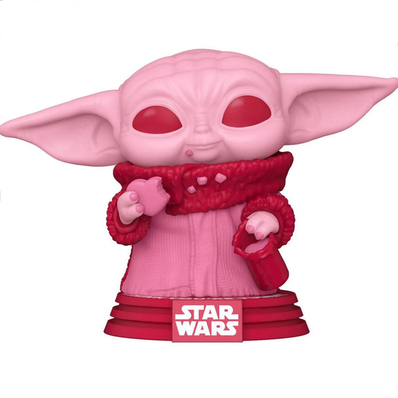 Funko Pop! Star Wars: Valentines - Grogu Baby Yoda Vinyl Bobblehead