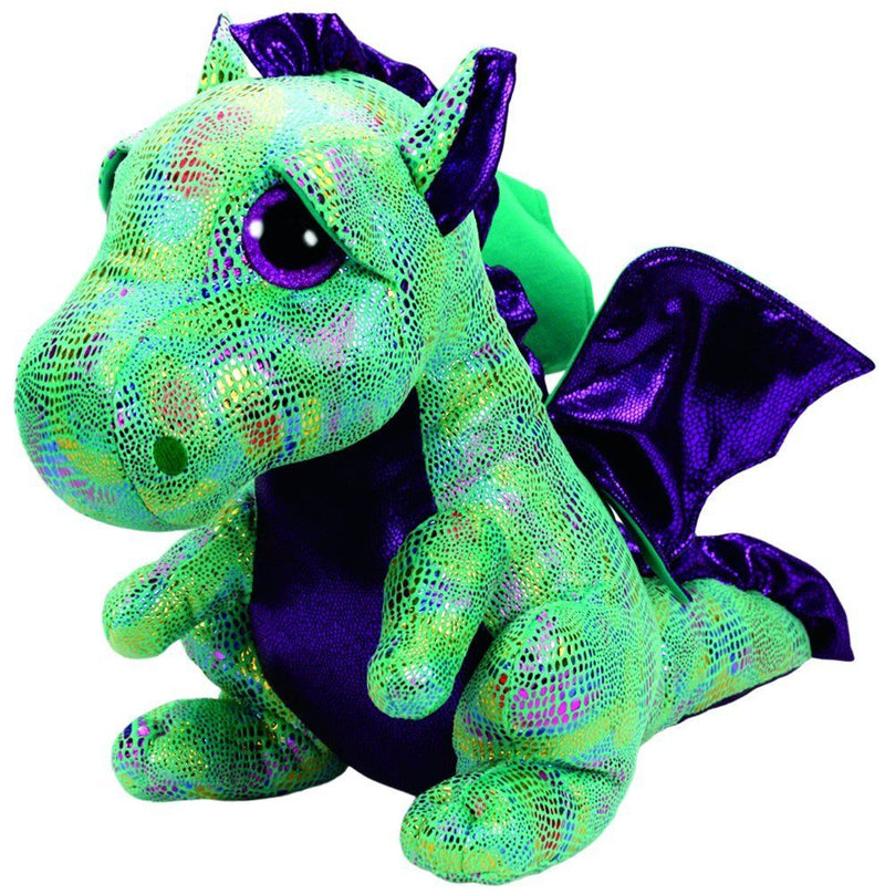 TY Plush - CINDER the Dragon (LARGE Size - 17 inch)