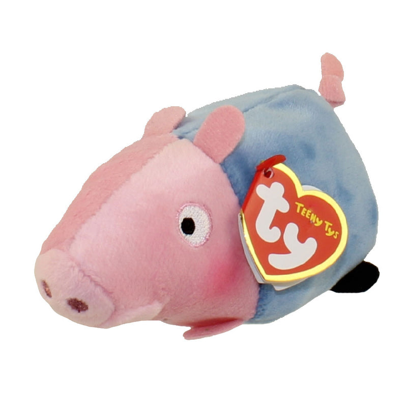 TY Beanie Boos - Teeny Tys Stackable Plush - Peppa Pig - GEORGE PIG (4 inch)