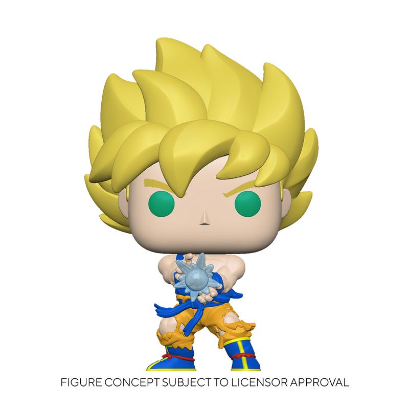 Funko POP! Animation: Dragon Ball Z S9 - Super Saiyan Goku with Kamehameha Wave