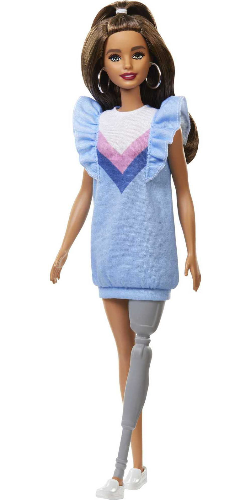 Barbie Fashionistas Doll 121 with Long Brunette Hair