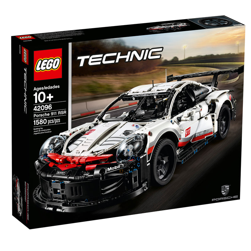 LEGO Technic Porsche 911 RSR 42096 Race Car Building Set (1580 Pieces)