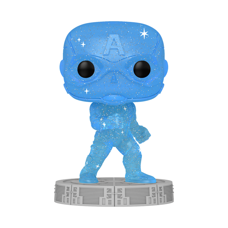 Funko Pop! Artist Series: Infinity Saga - Captain America Vinyl Bobblehead