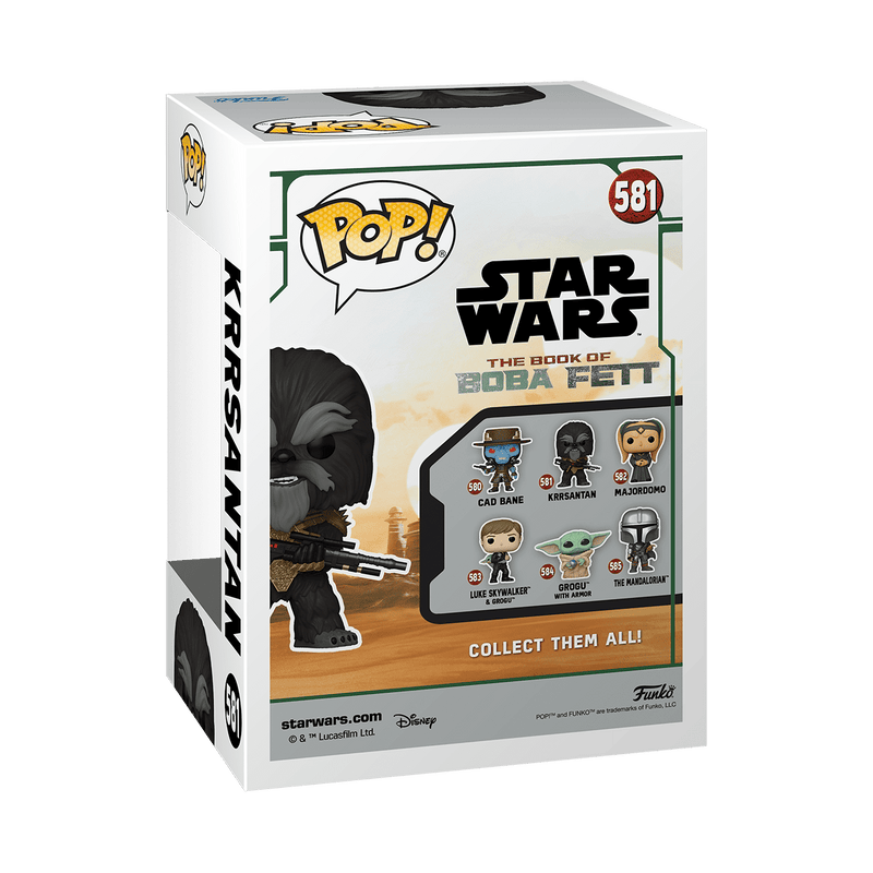 Funko Pop! Star Wars: Boba Fett - Krrsantan with BG Vinyl Bobblehead