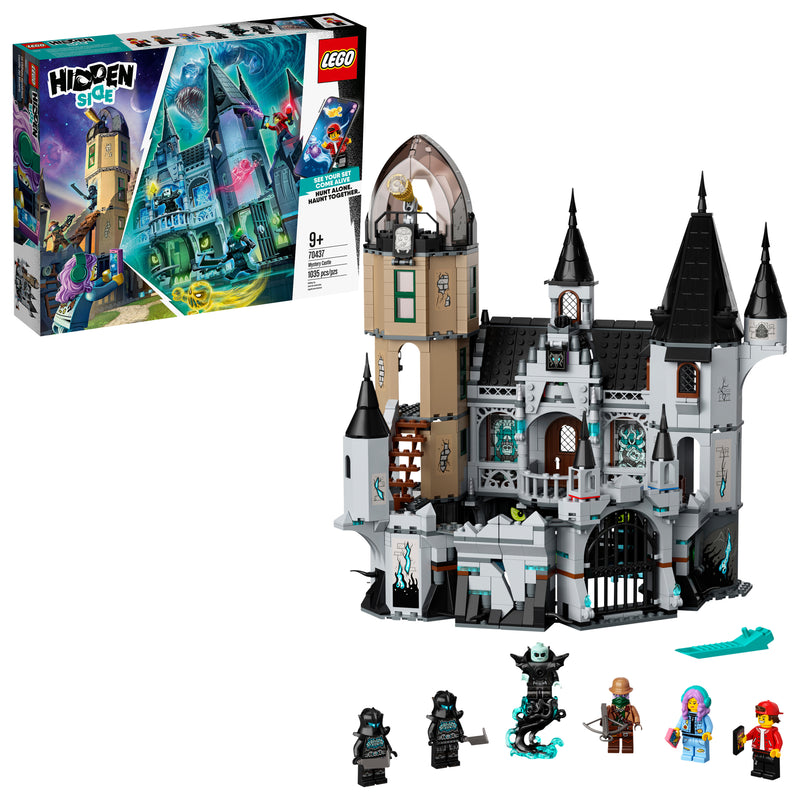 LEGO Hidden Side Mystery Castle 70437 Augmented Reality (AR) Building Toy for Kids Ages 9 and up (1,035 Pieces)