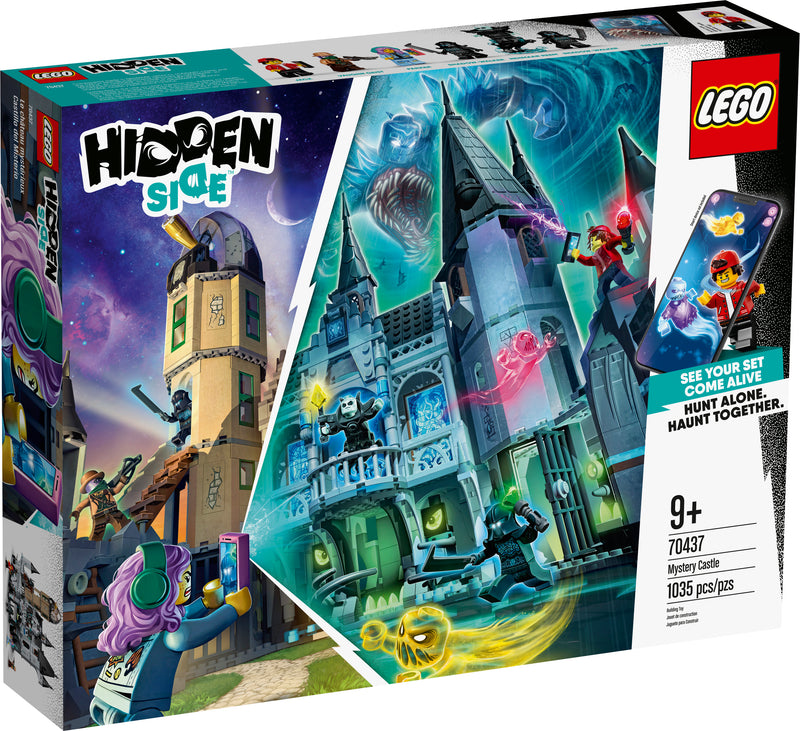 LEGO Hidden Side Mystery Castle 70437 Augmented Reality (AR) Building Toy for Kids Ages 9 and up (1,035 Pieces)