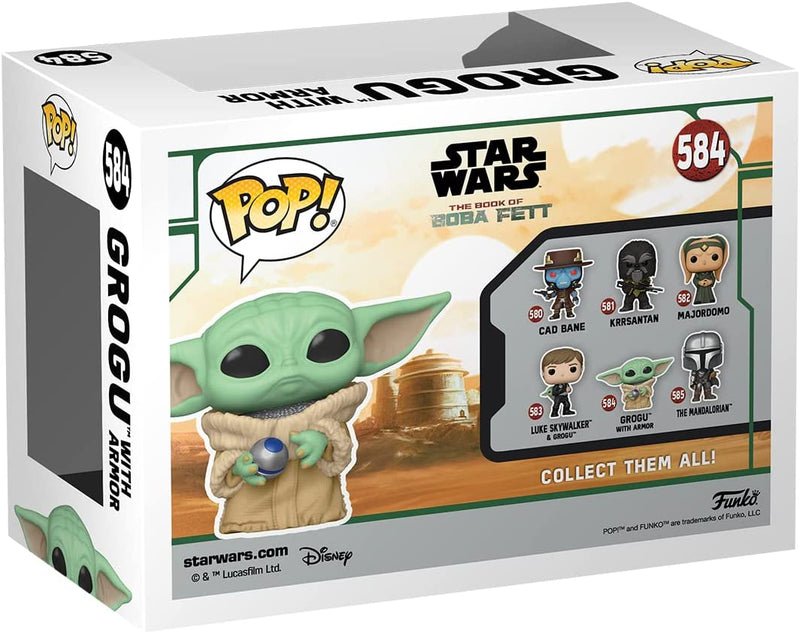 Funko Pop! Star Wars: The Book of Boba Fett - Grogu with Armor