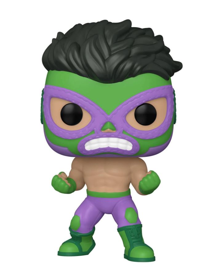 Funko POP! Marvel Lucha Libre El Furioso - Hulk (Marvel Luchadores) Funko Pop!