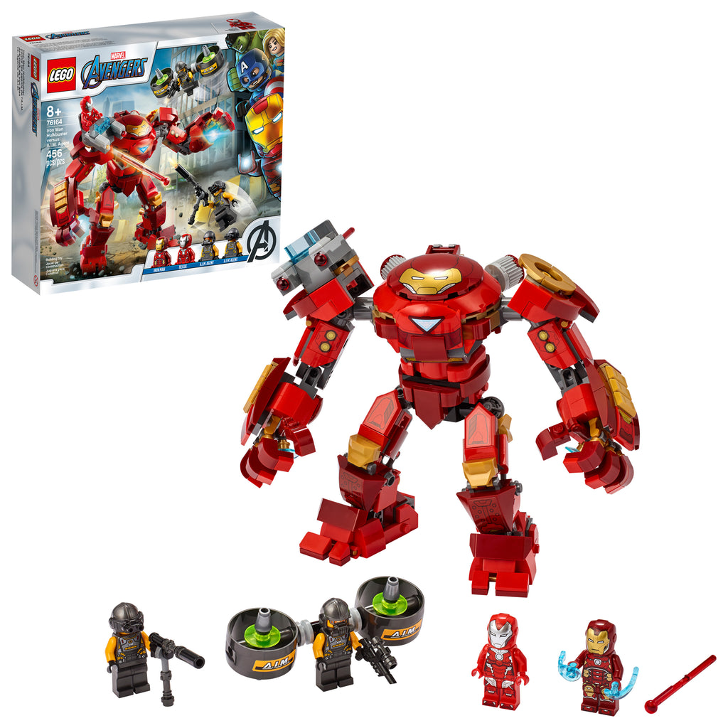 LEGO Marvel Avengers Iron Man Hulkbuster Versus A.I.M. Agent 76164