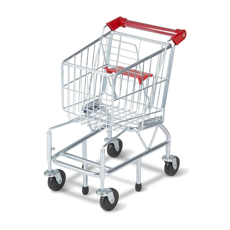 Melissa & Doug® Shopping Cart Toy - Metal Grocery Wagon