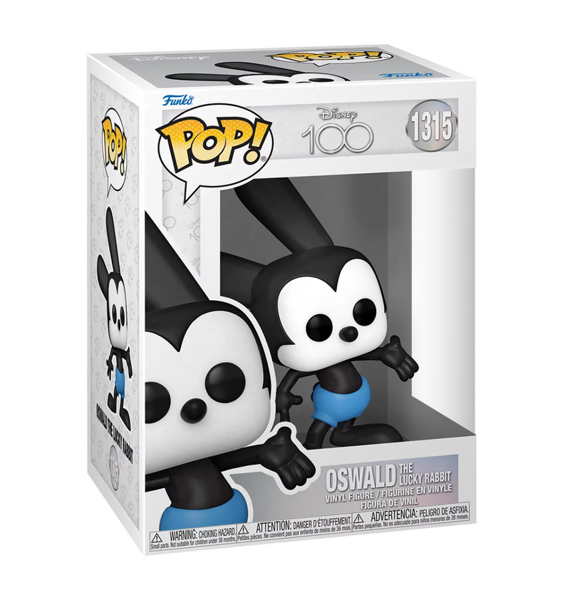 Funko Pop! Disney: Disney 100 - Oswald The Lucky Rabbit with Chase (Styles May Vary)