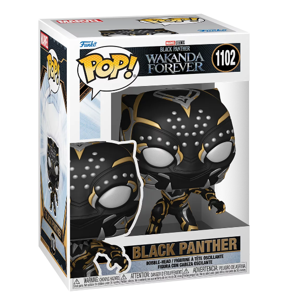 Funko Pop! Marvel: Black Panther - Wakanda Forever, Black Panther