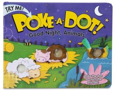 Activity Book-Poke-A-Dot: Goodnight  Animals (Ages 3+)