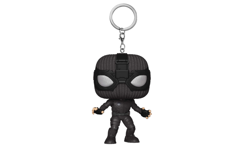 Funko POP! Keychain: Marvel: Spider-Man Far Frome Home: Spider-Man in Stealth Suit, Vinyl Figure