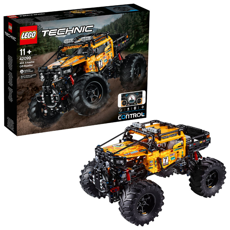 LEGO Technic 4X4 X-treme Off-Roader 42099 STEM Toy Truck Model (958 Pieces)